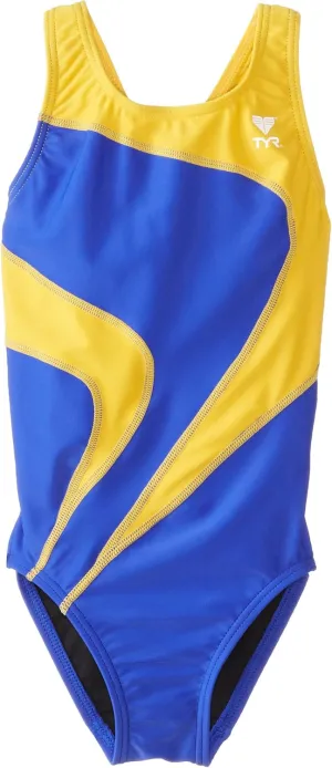TYR Sport Girl's Alliance T-Splice Maxfit Swimsuit