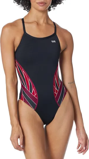 TYR SPORT Women's Phoenix Splice DiamondFit Swimsuit