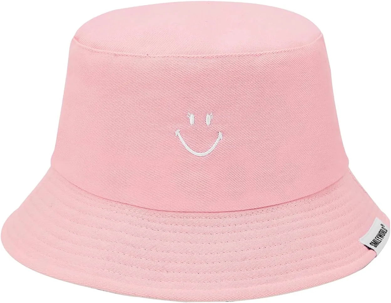 Unisex Bucket Hats Beach Summer Sun Hat with UV Protection for Women Men SmileyWorld