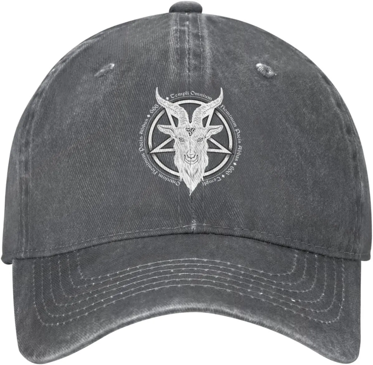 Unisex Vintage Washed Distressed Denim Baseball Cap Adjustable Cotton Baseball Hat for Men Women