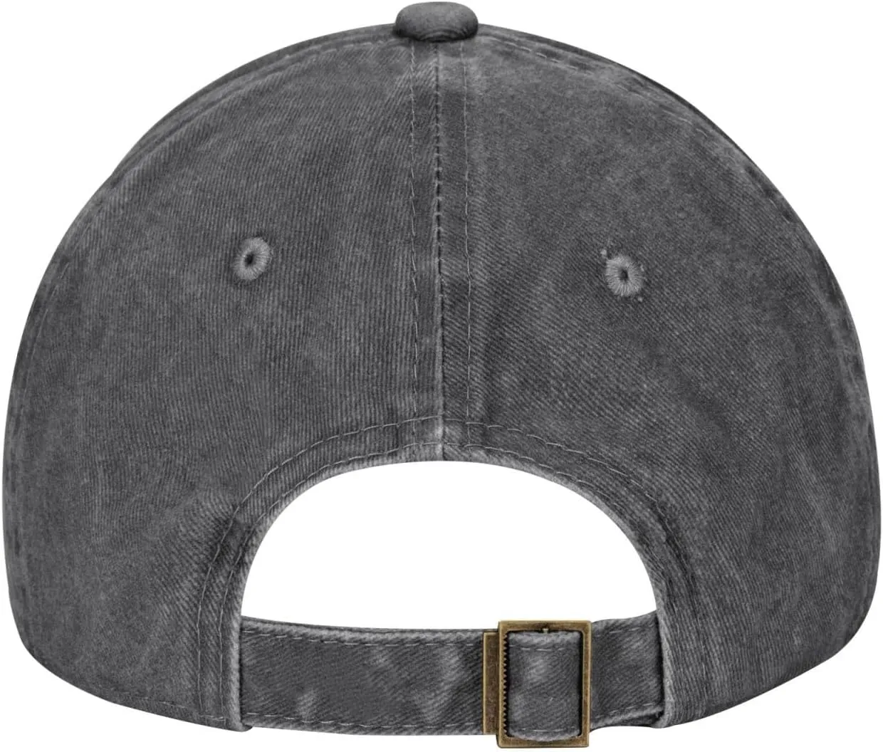 Unisex Vintage Washed Distressed Denim Baseball Cap Adjustable Cotton Baseball Hat for Men Women