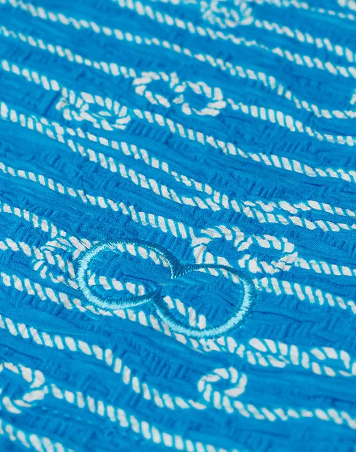 V20 Print Swim Brief - Manrope Blue