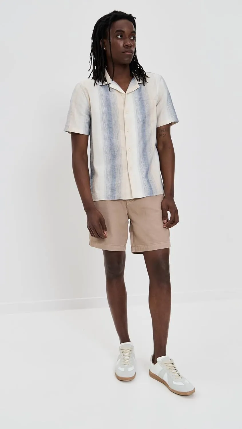 Vince Men's Striped Cabana Shirt