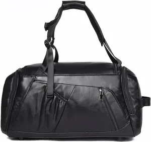 Vintage Travel Hand Bag Carry on Genuine Leather Weekender Overnight Duffle for Waterproof Large On