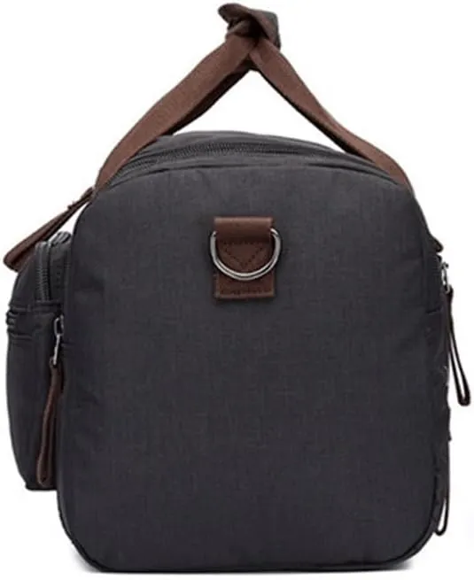 Vintage Travel Hand Bag Carry on Overnight Weekend Gym On Luggage for Men Duffel Water Resistant Laptop Bag