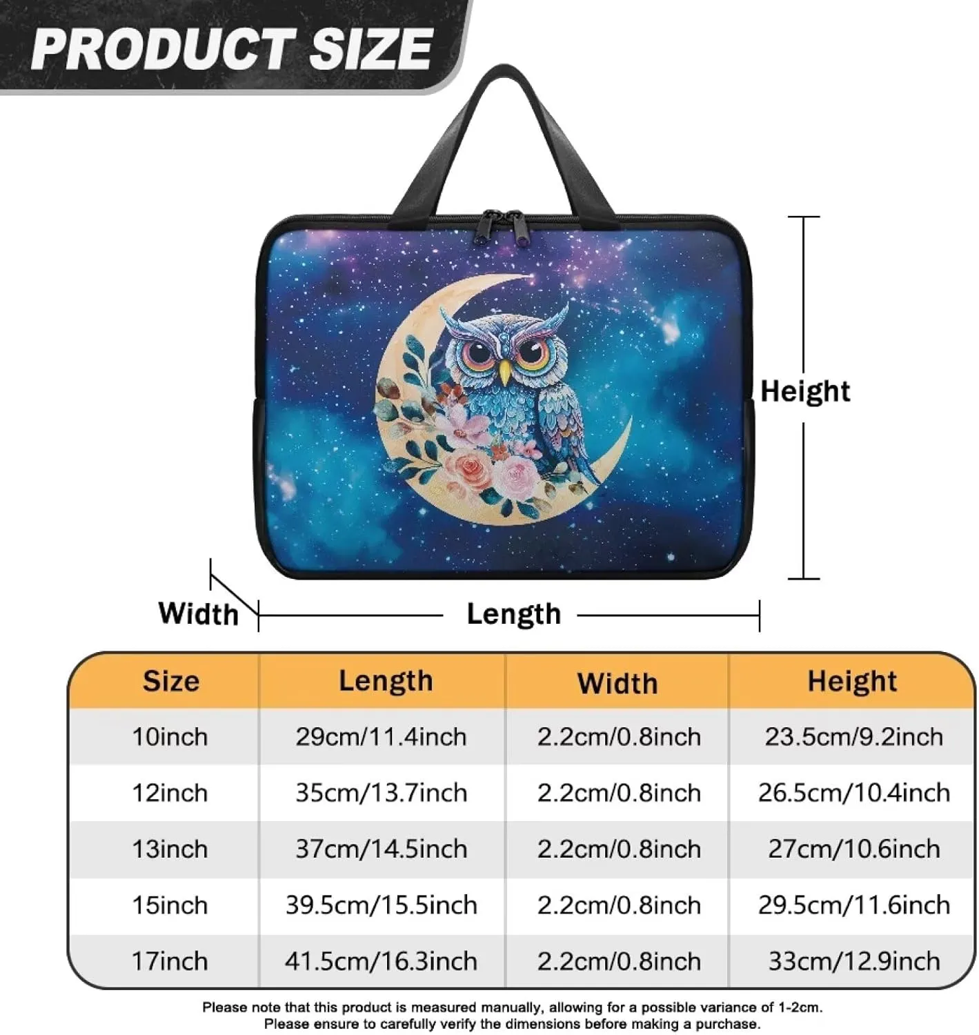 Water-Resistant Laptop Bag Leather Womens Laptop Carrying Case 10 12 13 15 17inch