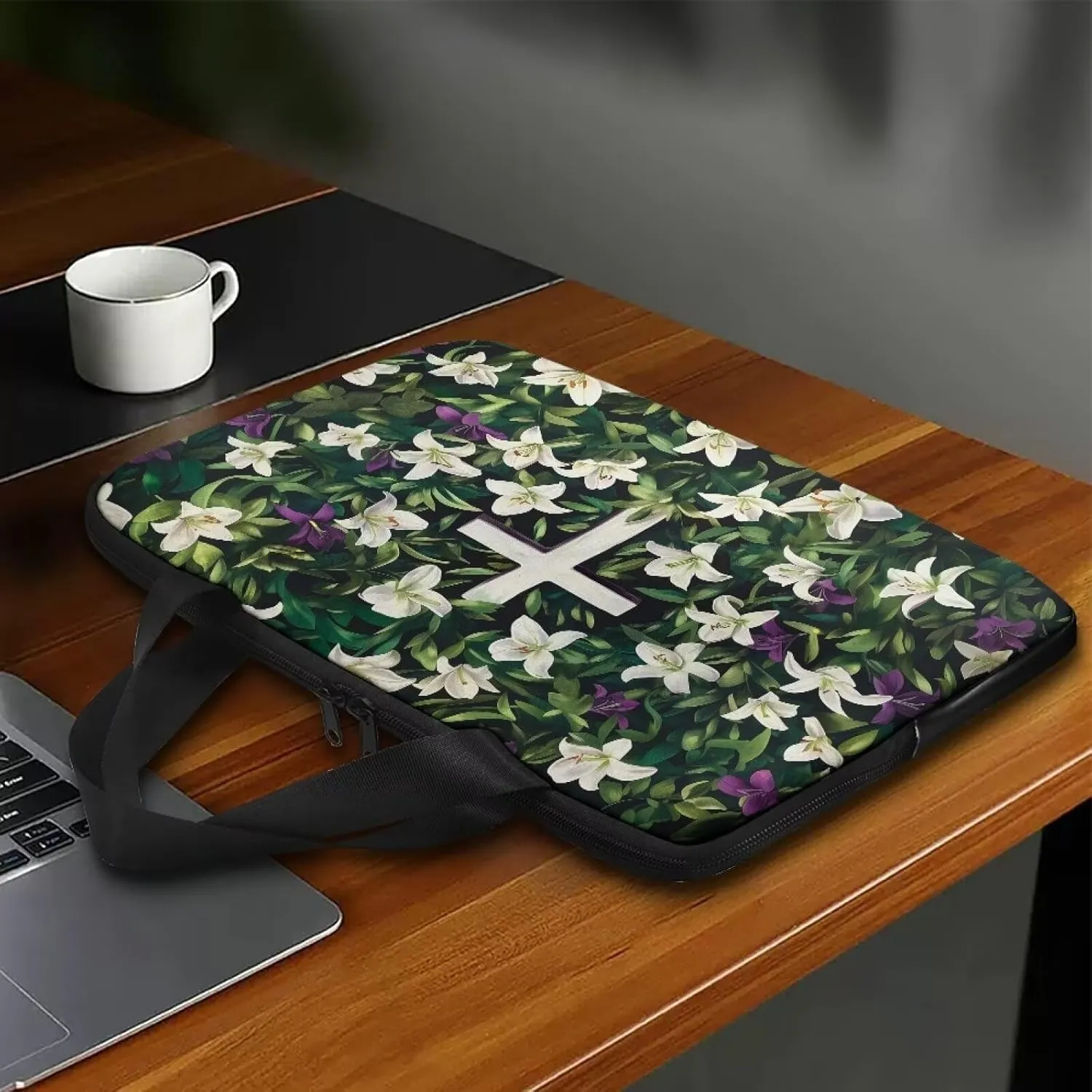 Water-Resistant Laptop Bag Leather Womens Laptop Carrying Case 10 12 13 15 17inch