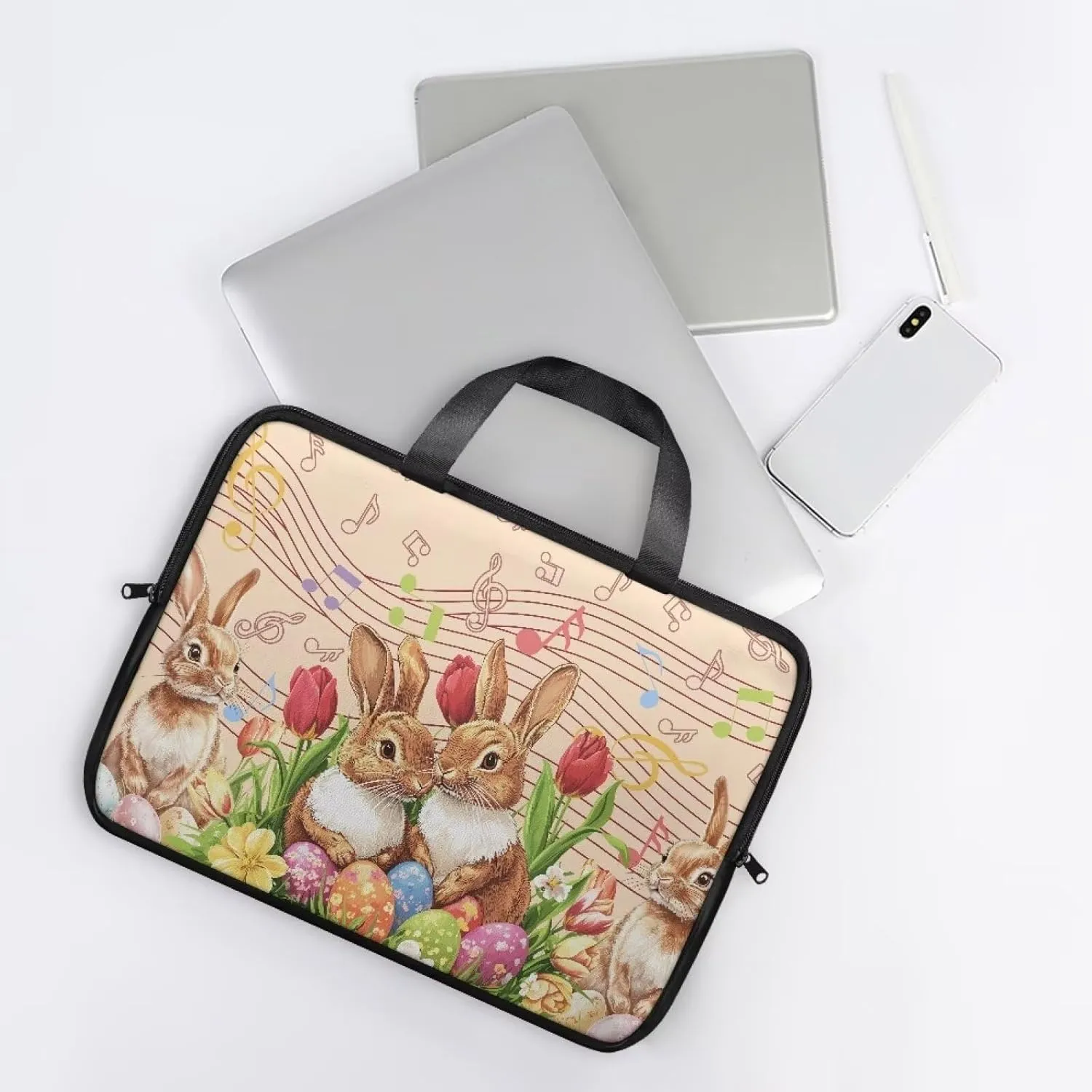 Water-Resistant Laptop Bag Leather Womens Laptop Carrying Case 10 12 13 15 17inch
