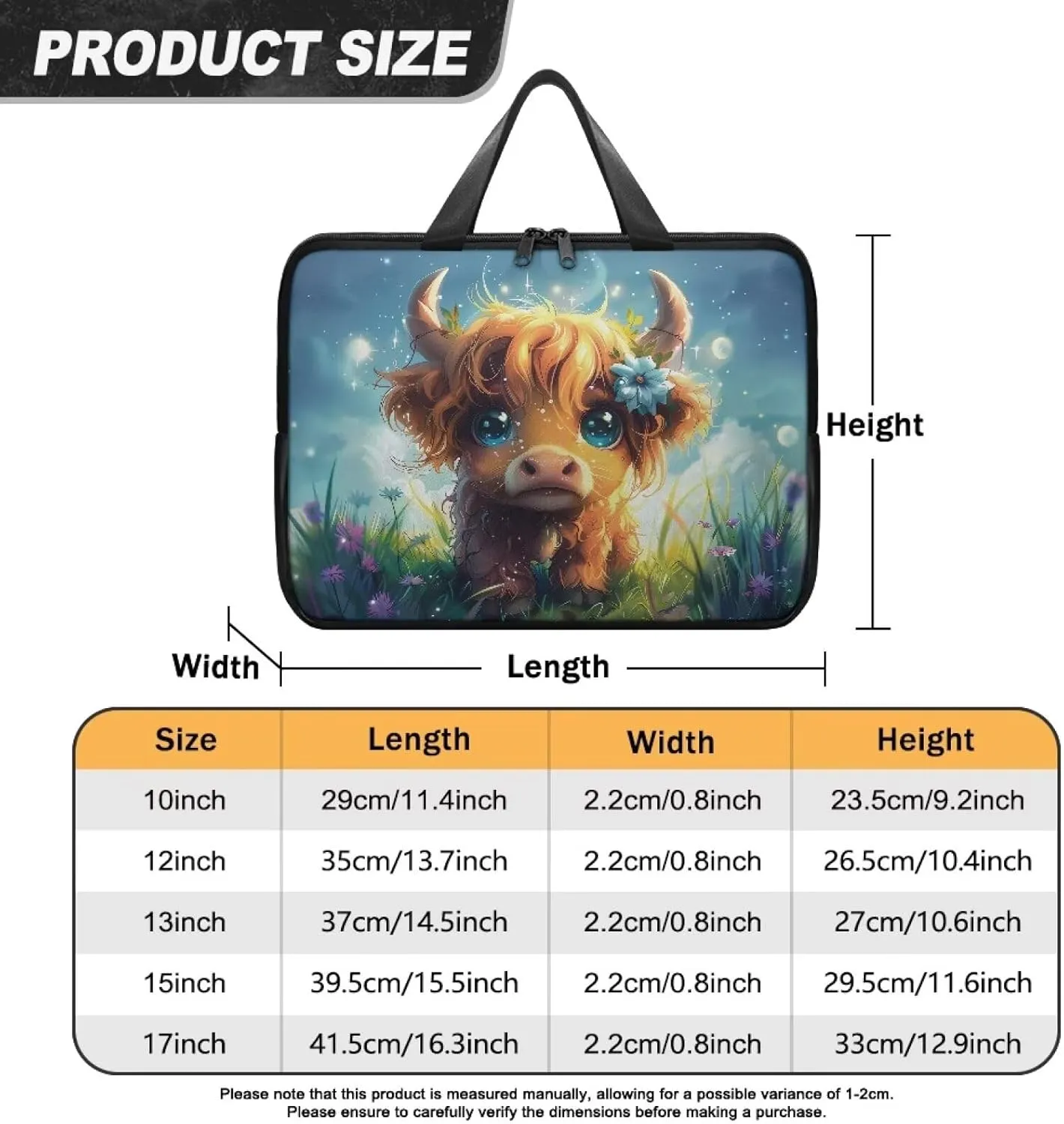 Water-Resistant Laptop Bag Leather Womens Laptop Carrying Case 10 12 13 15 17inch