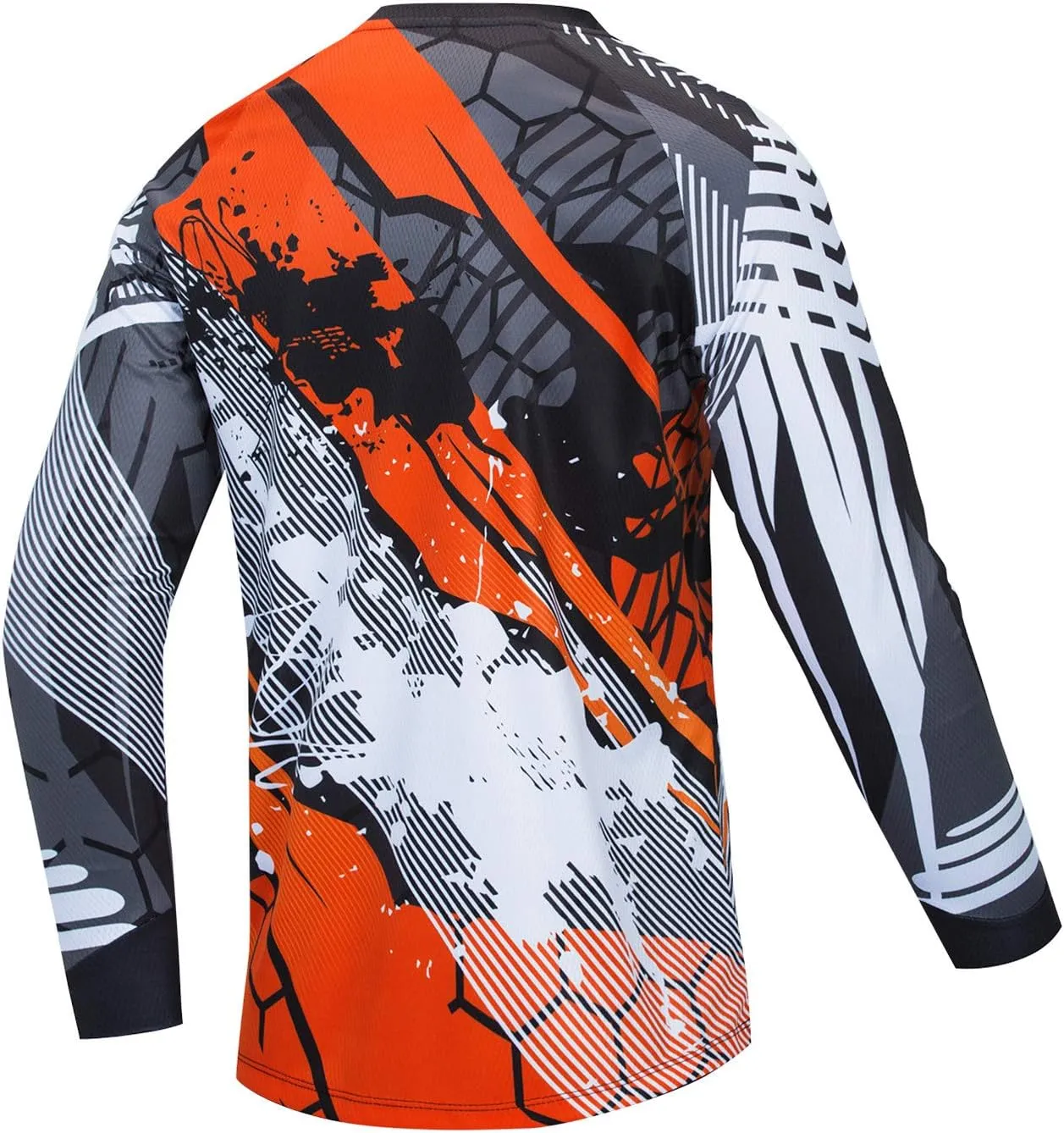 Weimostar Cycling Shirts Men's Mountain Bike Motocross Clothing Long Sleeve MTB T-Shirt