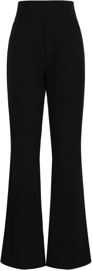 Women Bootcut Dress Pants Stretchy Work Business Office Casual Pull On Elastic Waist Trousers Slacks with Pockets