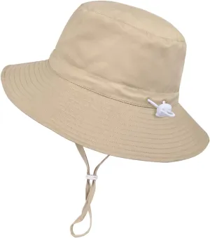 Women Wide Brimmed Sun Hat,Summer Foldable Beach Bucket Hat with UV Protection for Women Young Girls