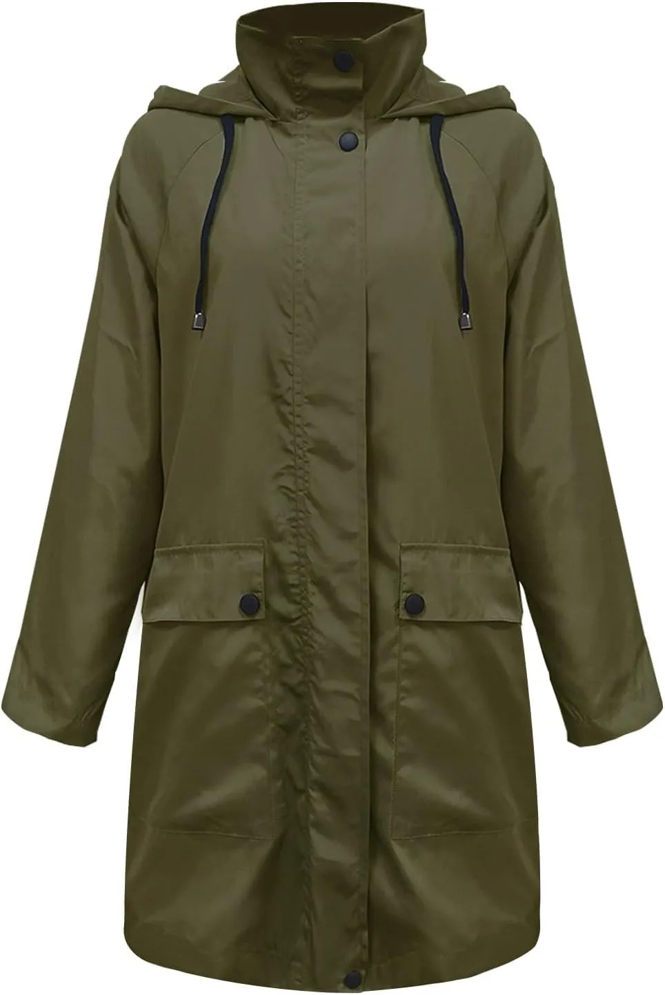 Women's Double Breasted Long Trench Coat 2024 Windproof Classic Lapel Windbreaker Jackets Stylish Loose Overcoat Outerwear