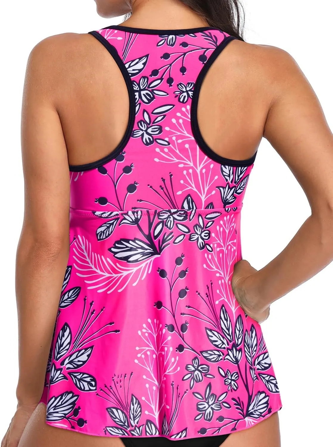 Women's Racerback Swim Tops - Flowy, Modest Bathing Suit Tops No Bottom