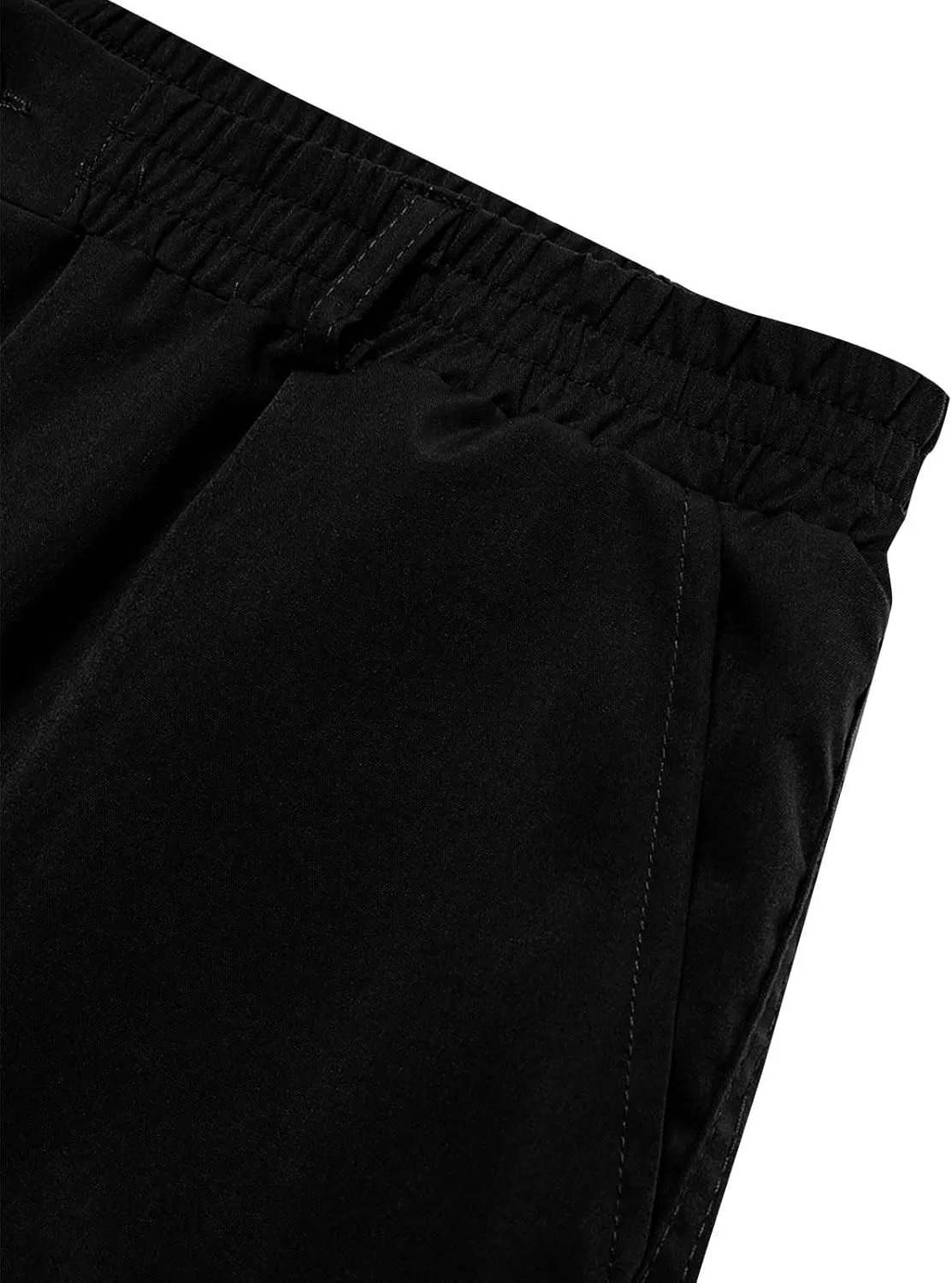 Work Pants for Men Elastic Waist Baggy Cargo Pants Relaxed Fit Outdoor Rip Stop Tactical Travel Fishing Hiking Pants