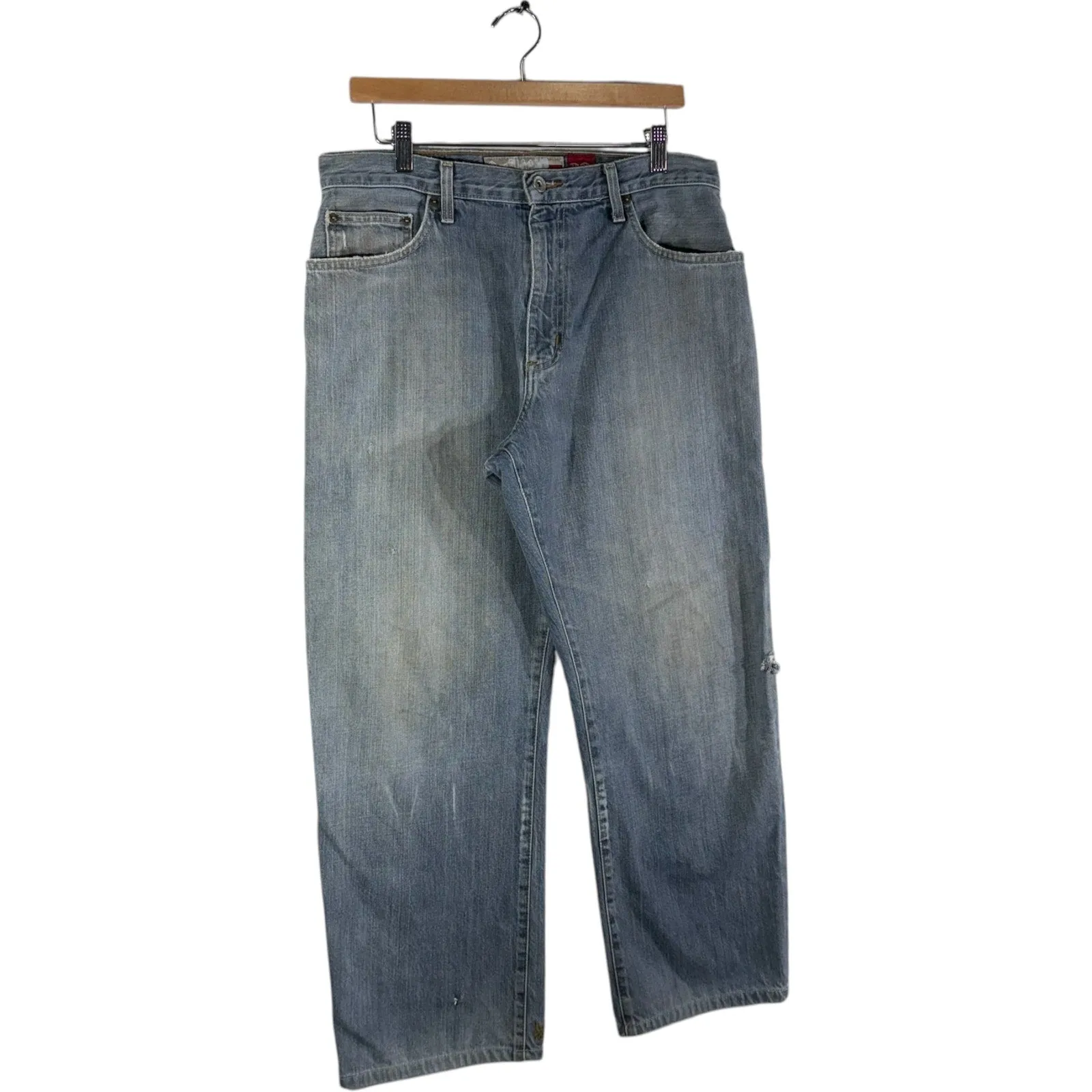 Y2K Quicksilver Straight Leg Denim Jeans 34x27