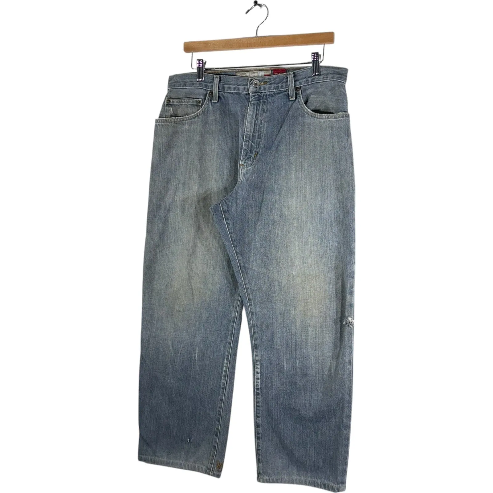 Y2K Quicksilver Straight Leg Denim Jeans 34x27