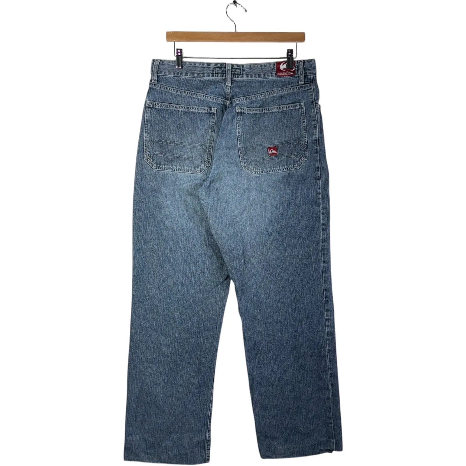 Y2K Quicksilver Straight Leg Denim Jeans 34x30