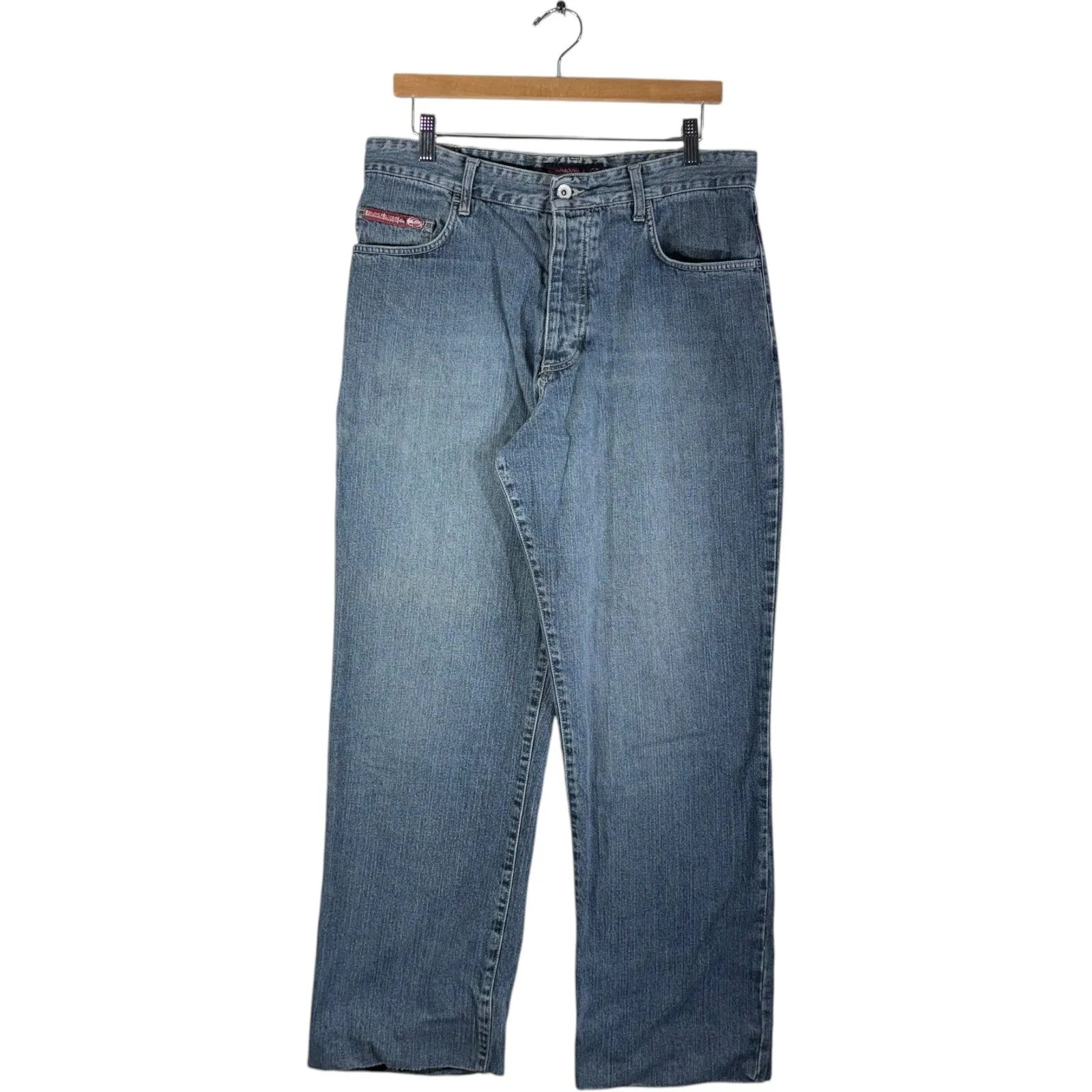 Y2K Quicksilver Straight Leg Denim Jeans 34x30