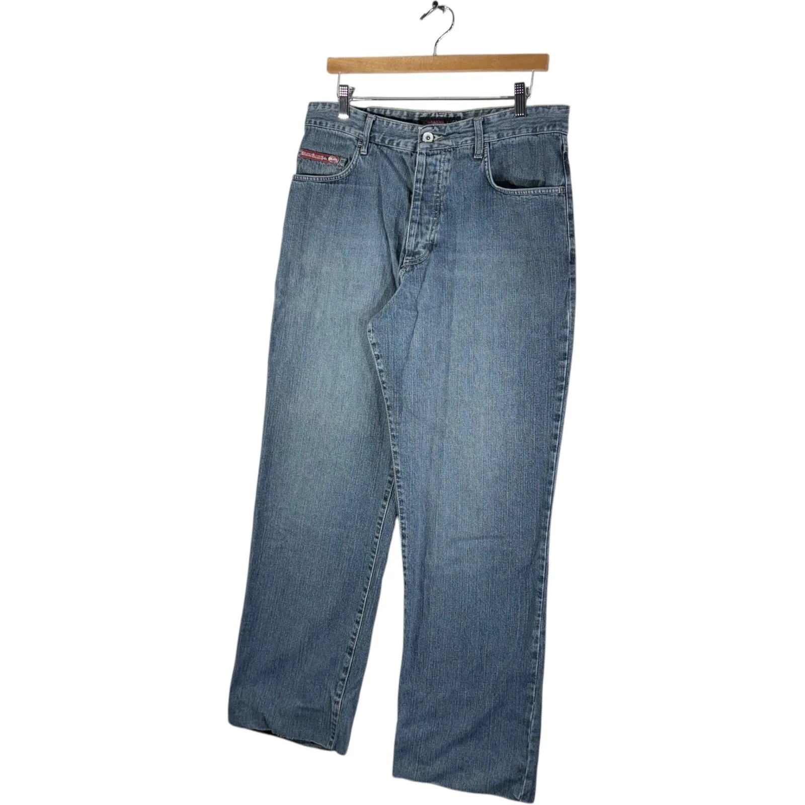 Y2K Quicksilver Straight Leg Denim Jeans 34x30