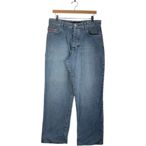 Y2K Quicksilver Straight Leg Denim Jeans 34x30