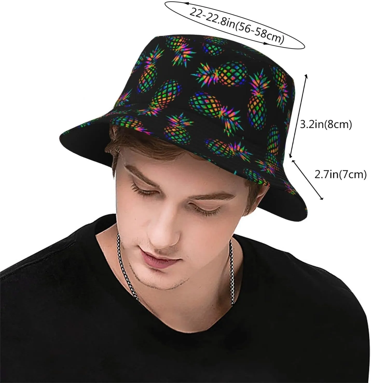 Yellow Rubber Ducks Sun Hat Packable Outdoor Fisherman Cap Summer Bucket Hat Beach for Men Women