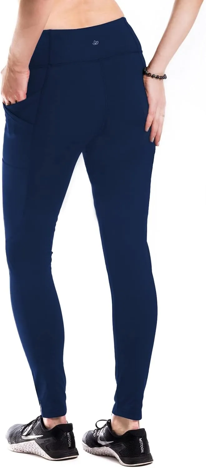 Yogipace,Women's 25"/28"/31"/34"/36" Water Resistant Thick Thermal Fleece Lined Leggings
