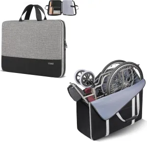 Ytonet Laptop Case, 15.6 inch TSA Laptop Bag Laptop Sleeve Water Resistant Computer Case