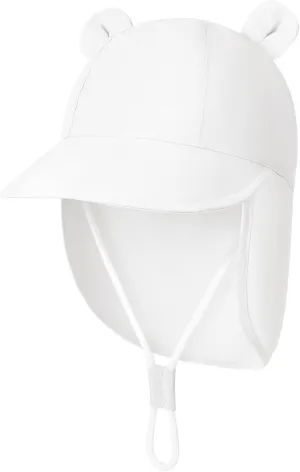 Zando Baby Sun Hat with Neck Flap UPF50  Sun Protection Hats for Babies Toddlers Infant Sun Hat for Baby Beach Swim 0-4