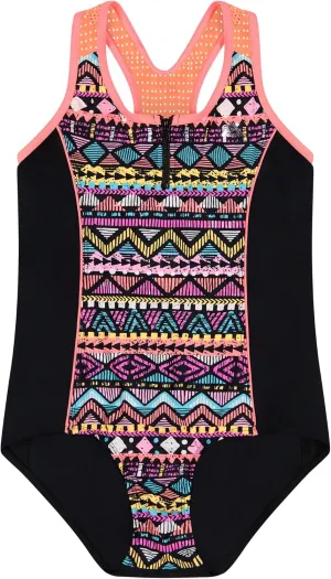 ZeroXposur Big Girls Swimsuit - Girls' One Piece Bathing Suit