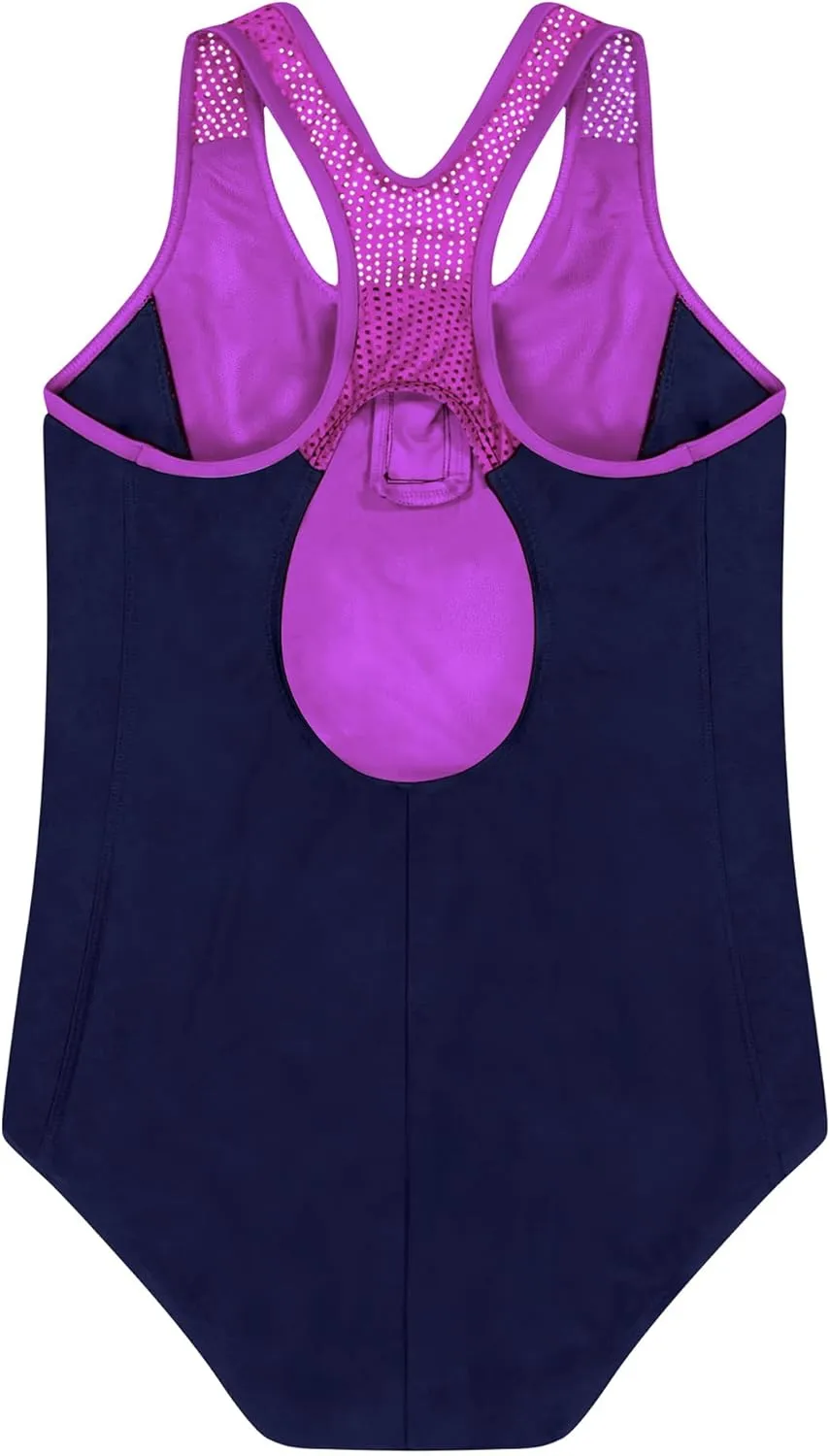 ZeroXposur Big Girls Swimsuit - Girls' One Piece Bathing Suit