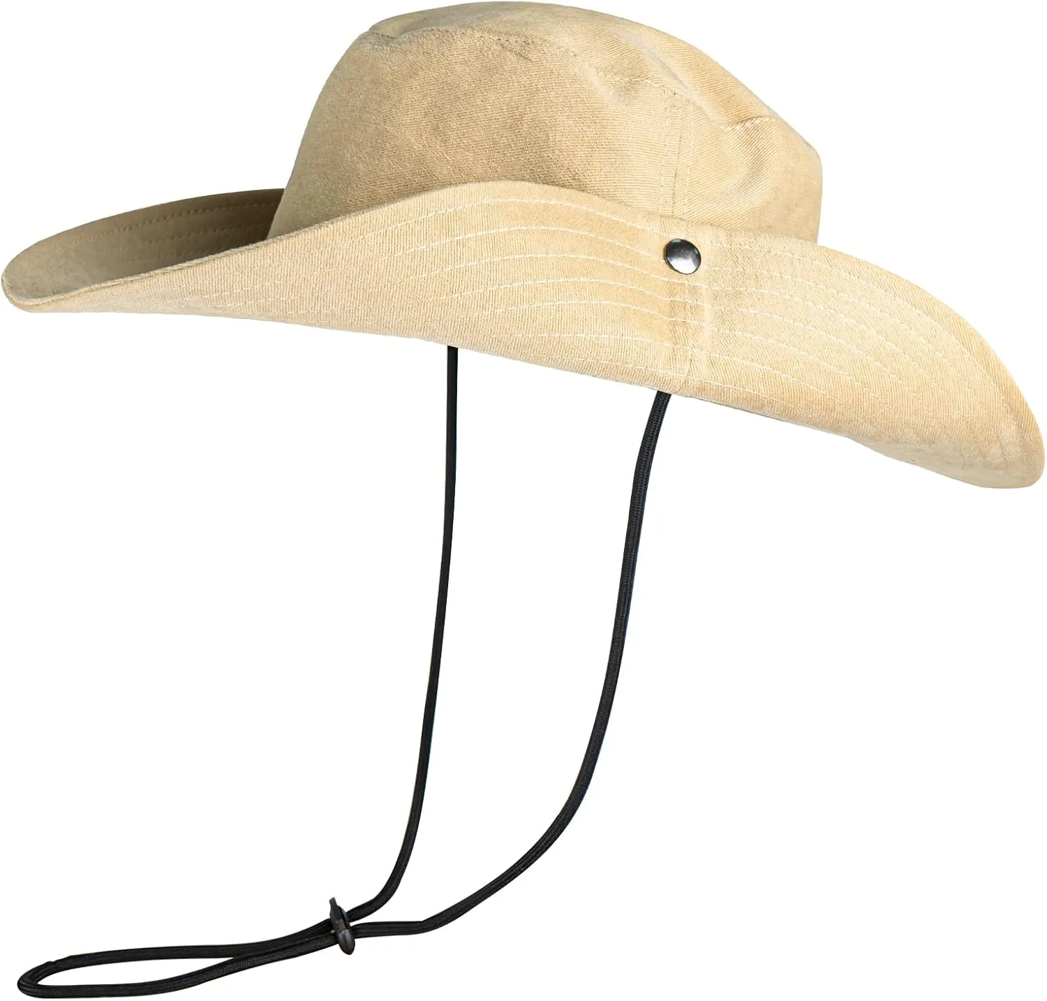 ZOORON Unisex Boonie Hats 100% Cotton Bucket Hat Wide Brim Hiking Fishing Safari Garden Hat Spring Summer Cap Outdoor