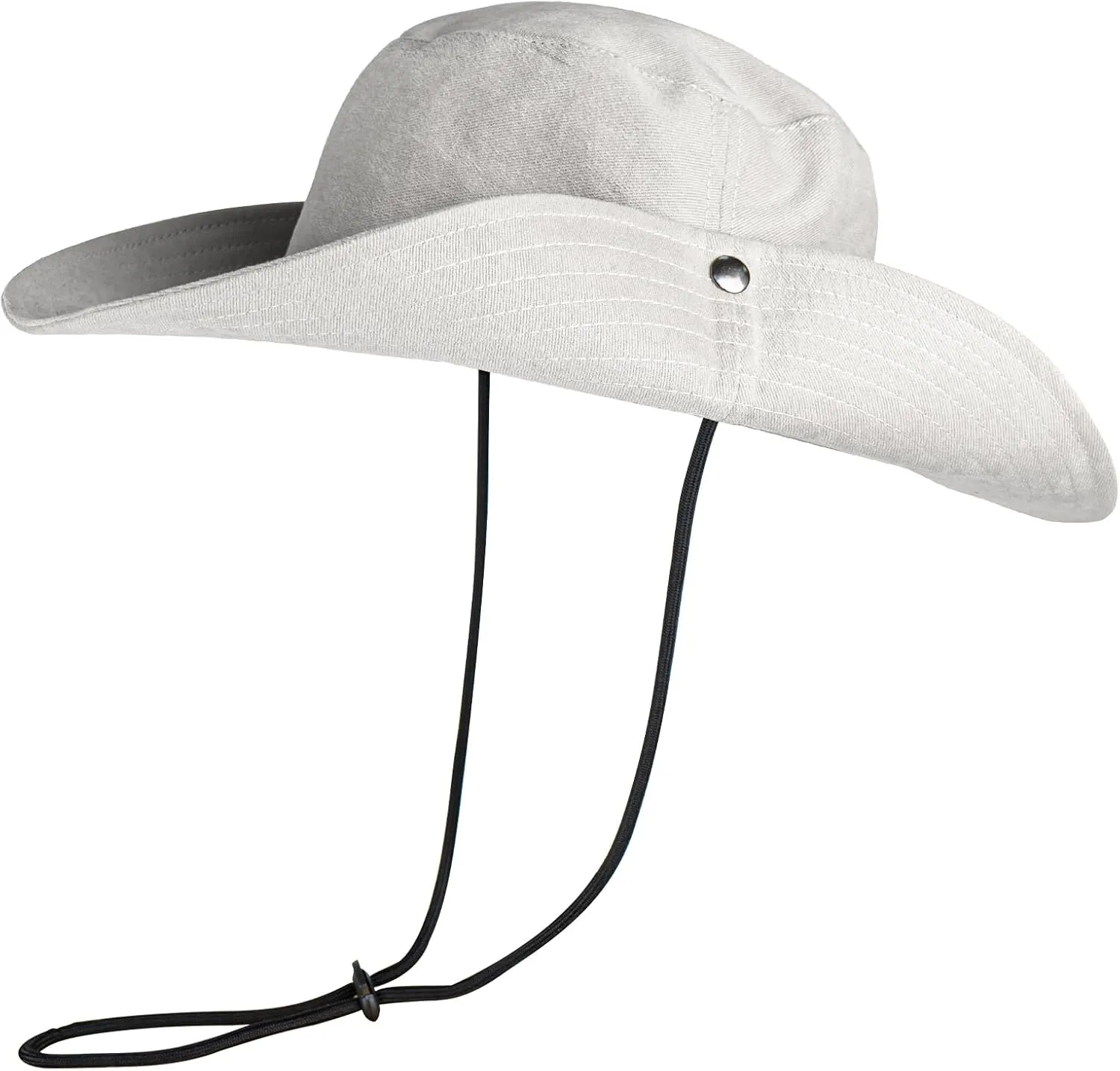 ZOORON Unisex Boonie Hats 100% Cotton Bucket Hat Wide Brim Hiking Fishing Safari Garden Hat Spring Summer Cap Outdoor